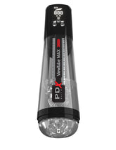 PDX Elite ViewTube MAX View Rechargeable Mens Stroker Black Masturbators and Strokers